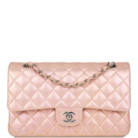 chanel iridescent hardware|iridescent lambskin medium chanel.